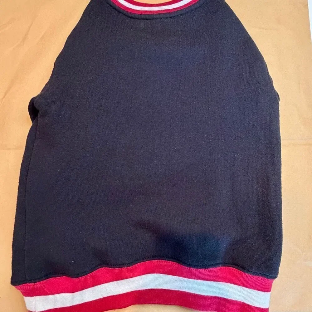 Mickey Mouse Holiday Sweatshirt Disney Parks KIDS Size 5/6 Christmas Preowned